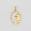 Dije Virgen Maria 1.3g / 2.7cm Oro Amarillo 18K