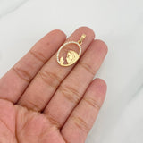 Dije Virgen Maria 1.3g / 2.7cm Oro Amarillo 18K