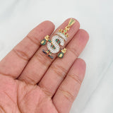 Dije Signo Peso 5.55g / 3.8cm Tres Oros 18K