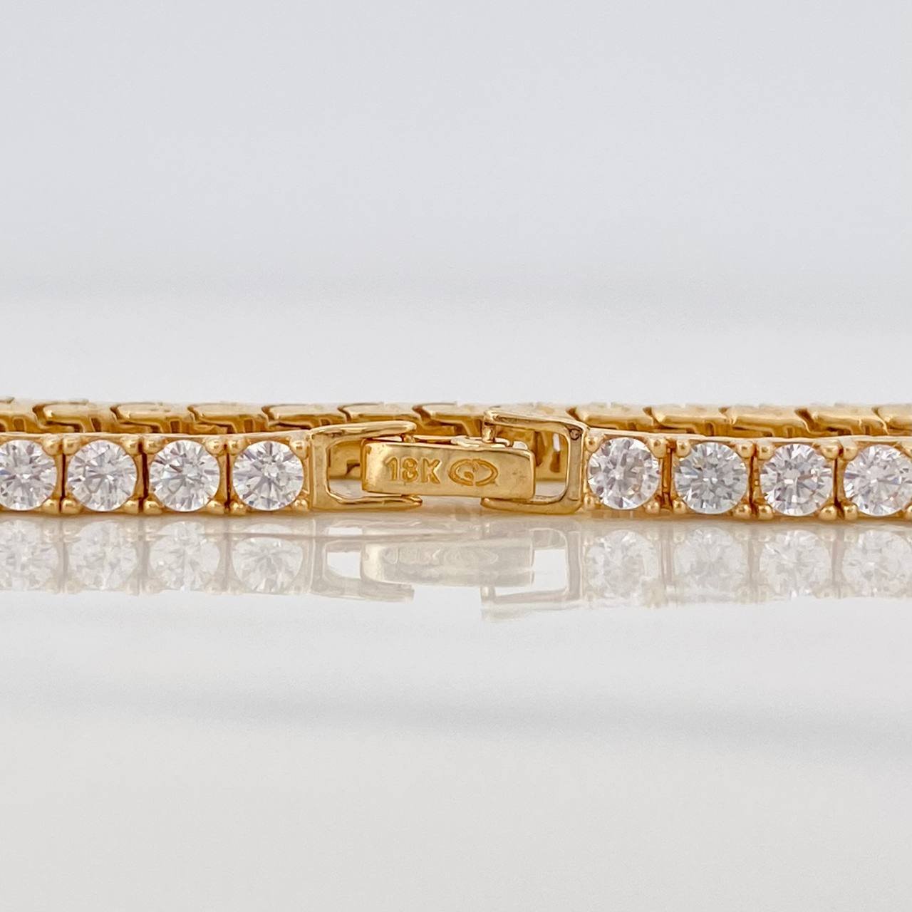 Pulso Tennis 11.6g / 18cm / 2.8mm Oro Amarillo 18K