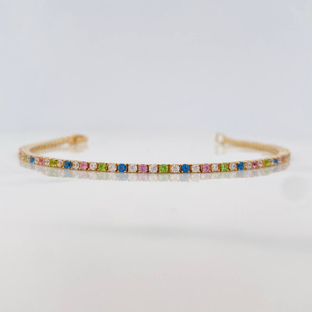Pulso Tennis 7g / 16cm / 1.8mm Oro Amarillo 18K