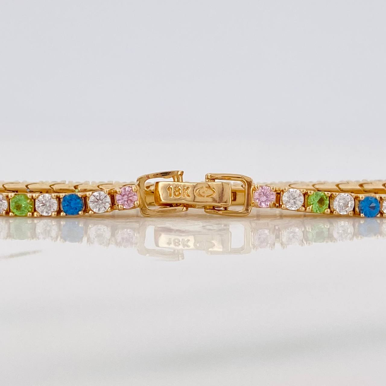 Pulso Tennis 7g / 16cm / 1.8mm Oro Amarillo 18K