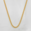 Cadena Cubana 2.5g / 50cm / 1.7mm Oro Amarillo 18K