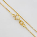Cadena Veneciana 1.25g / 45cm / 0.5mm Oro Amarillo 18K
