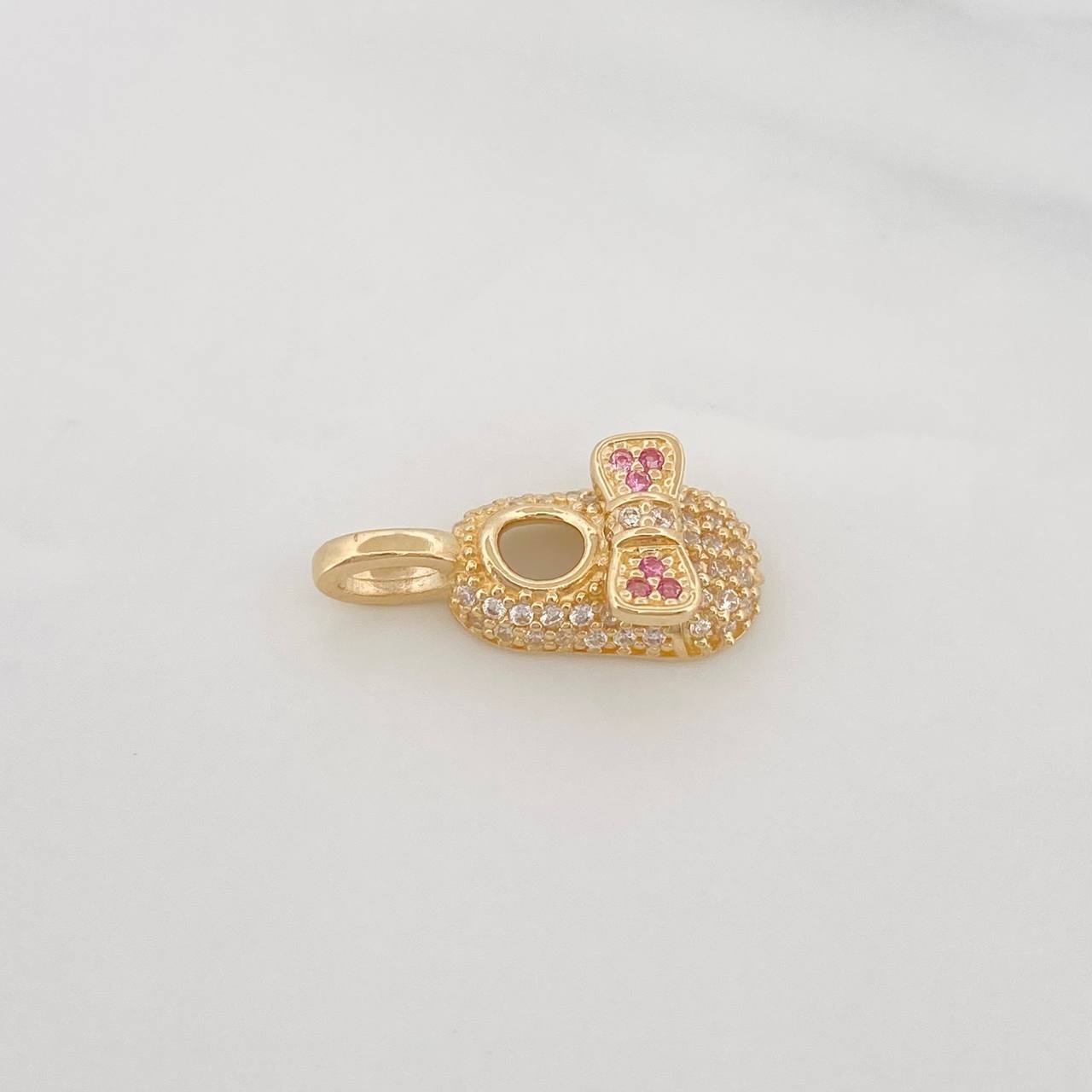 Dije Zapato Bebé 1.85g / 2cm Oro Amarillo 18K