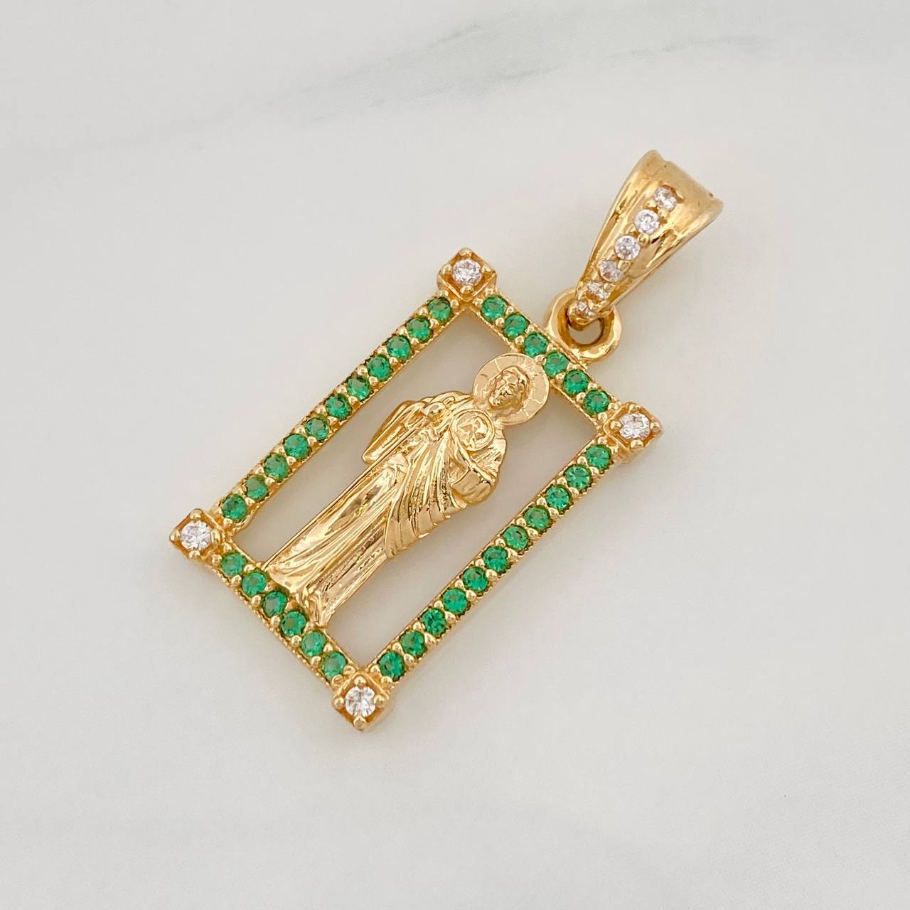 Dije San Judas Tadeo 2.15g / 2.6cm Oro Amarillo 18K