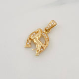 Dije Herradura Caballo 1.75g / 2cm Oro Amarillo 18K