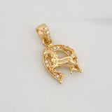 Dije Herradura Caballo 1.75g / 2cm Oro Amarillo 18K