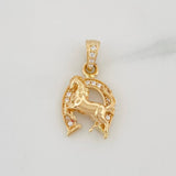 Dije Herradura Caballo 1.75g / 2cm Oro Amarillo 18K