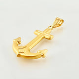 Dije Ancla 2.8gr / 4.05cm / Oro Amarillo 18K