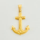 Dije Ancla 2.8gr / 4.05cm / Oro Amarillo 18K