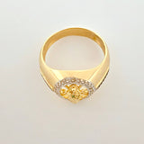 Anillo San Judas Tadeo 5.8gr / T10 / Oro Amarillo 18K