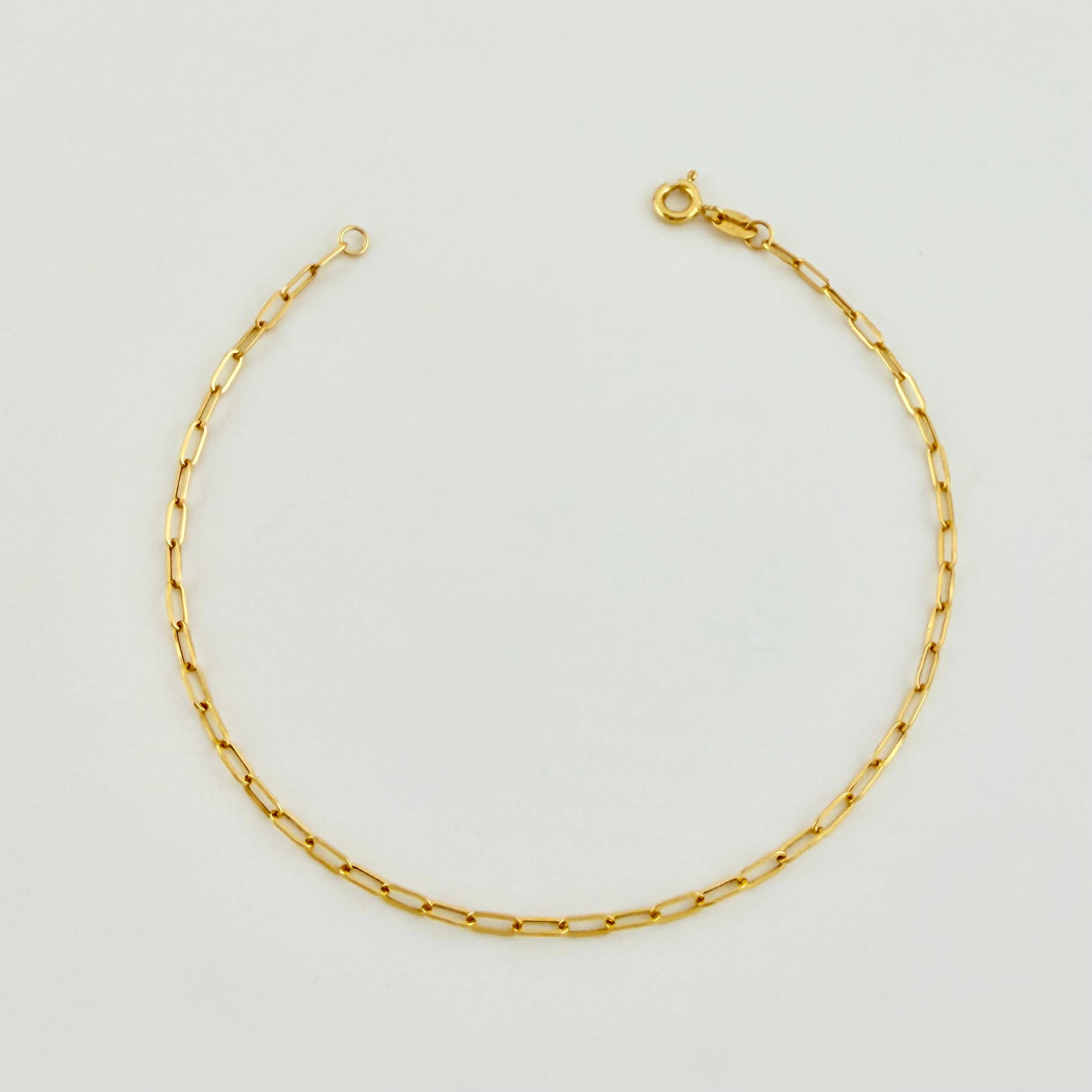 Pulso Cajon 0.6gr / 18,5 /2mm Oro Amarillo +3 18K