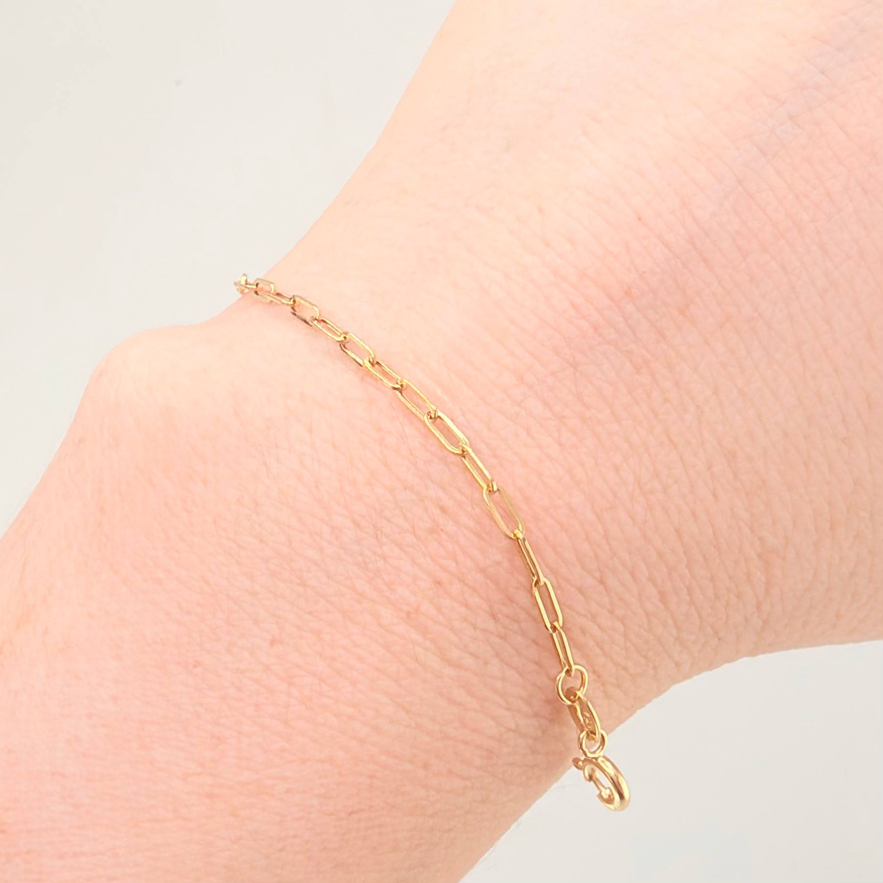 Pulso Cajon 0.45gr / 17.5cm / 2mm Oro Amarillo +3 18K ©