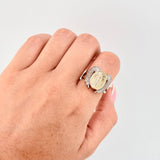 Anillo Milagrosa Angelical 6.5gr / T7 / Oro Amarillo 18K *