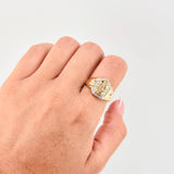 Anillo Virgen Guadalupe 5.3gr / T8 / Oro Amarillo 18K *