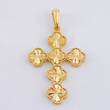 Dije Trebol 6.35gr / 5cm / Oro Amarillo Nac.Esp. 18K *