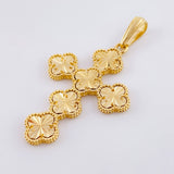 Dije Trebol 6.35gr / 5cm / Oro Amarillo Nac.Esp. 18K *