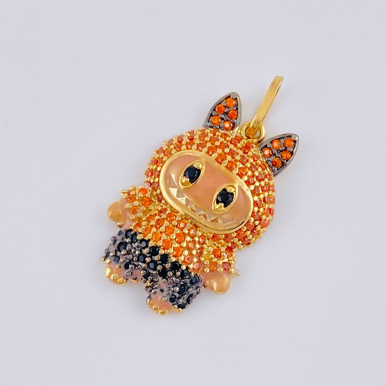 Dije Conejo Sonriente 3.8 g / 2.8 cm Oro Amarillo 18K