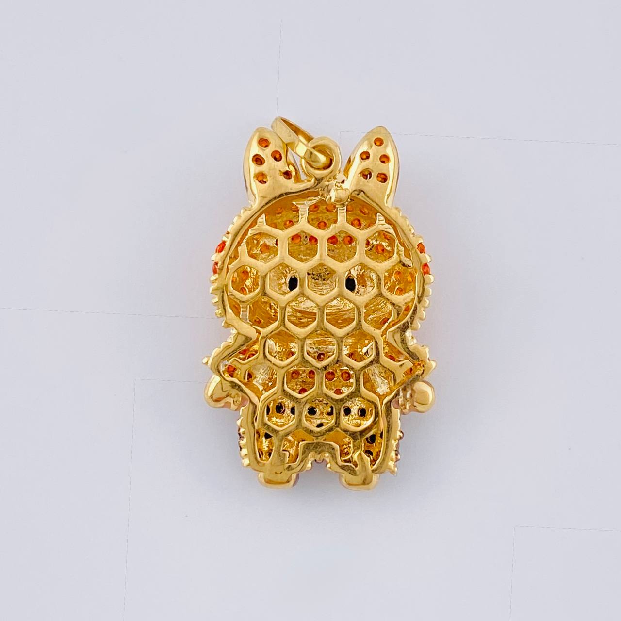 Dije Conejo Sonriente 3.8 g / 2.8 cm Oro Amarillo 18K