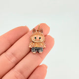 Dije Conejo Sonriente 3.8 g / 2.8 cm Oro Amarillo 18K