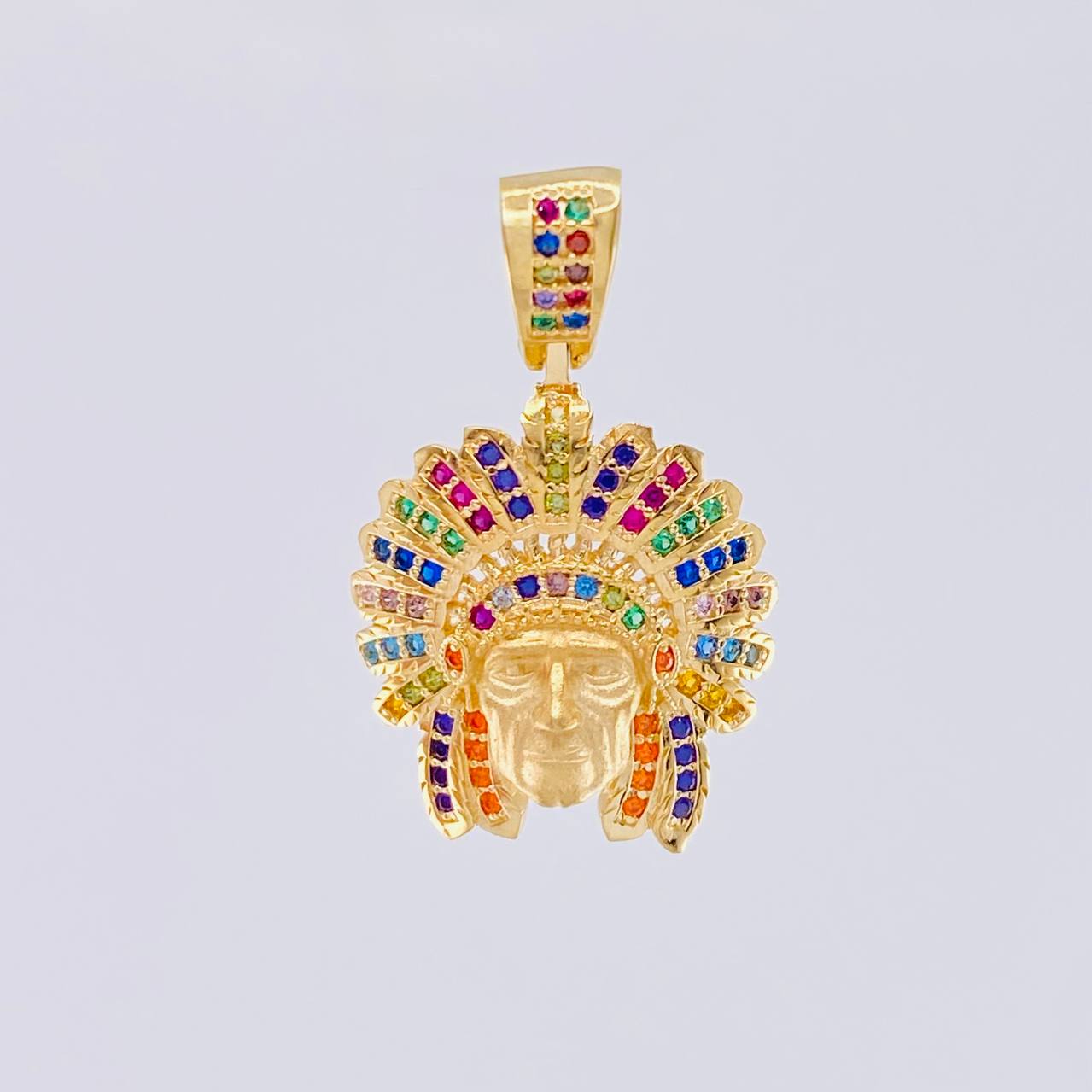Dije Indio 4.7 g / 3.1 cm Oro Amarillo 18K