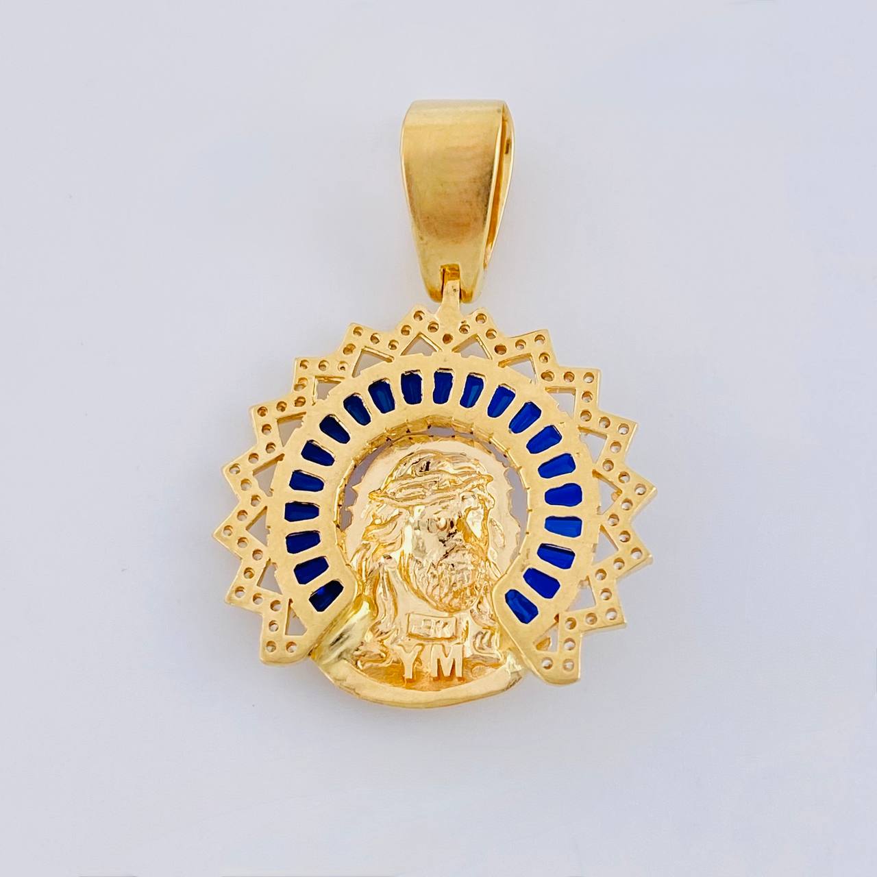 Dije Rostro De Cristo 7.95 g / 3.6 cm Oro Amarillo 18K