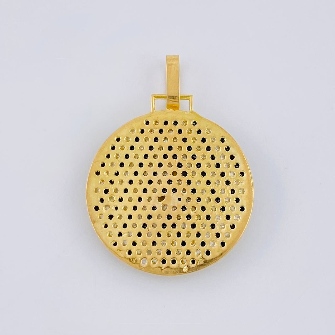 Dije Medalla Caballo 3.75 g / 3.8 cm Oro Amarillo 18K