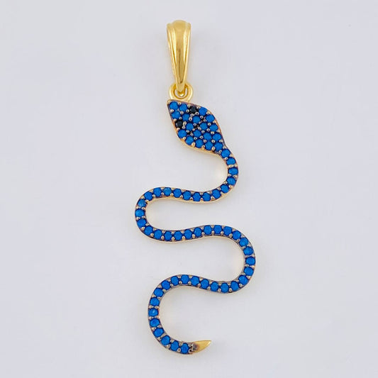 Dije Serpiente 1.8 g / 3.9 cm Oro Amarillo 18K