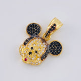 Dije Ratón 3.85 g / 2.3 cm Oro Amarillo 18K