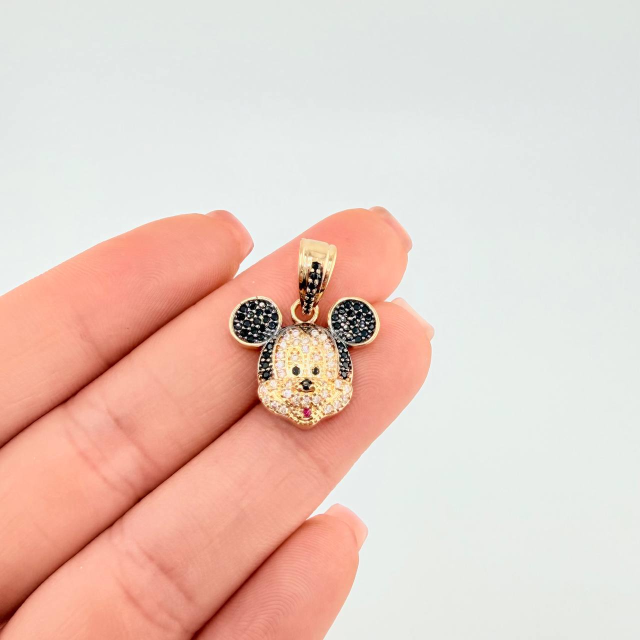 Dije Ratón 3.85 g / 2.3 cm Oro Amarillo 18K