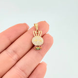 Dije Rostro Conejo 1.4 g / 2.6 cm Oro Amarillo 18K