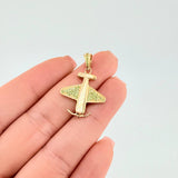 Dije Avión 2.65 g / 2.9 cm Oro Amarillo 18K