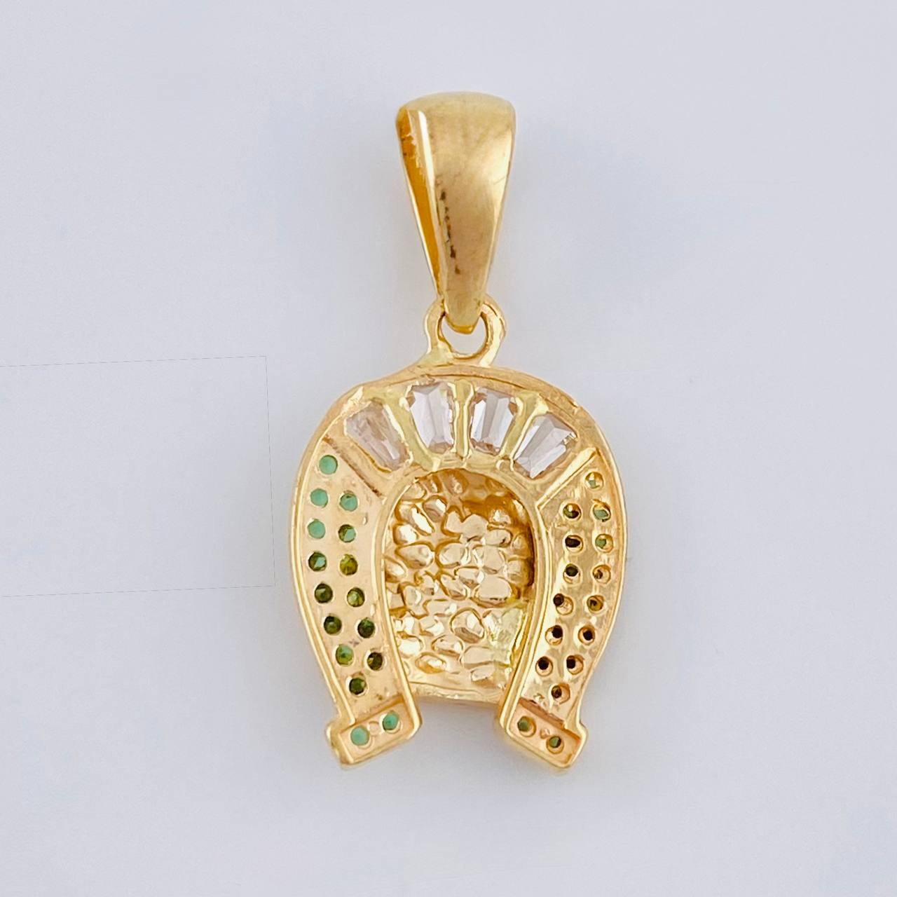 Dije Herradura Caballo 2.6 g / 2.5 cm Oro Amarillo 18K