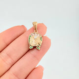 Dije Herradura Caballo 2.6 g / 2.5 cm Oro Amarillo 18K