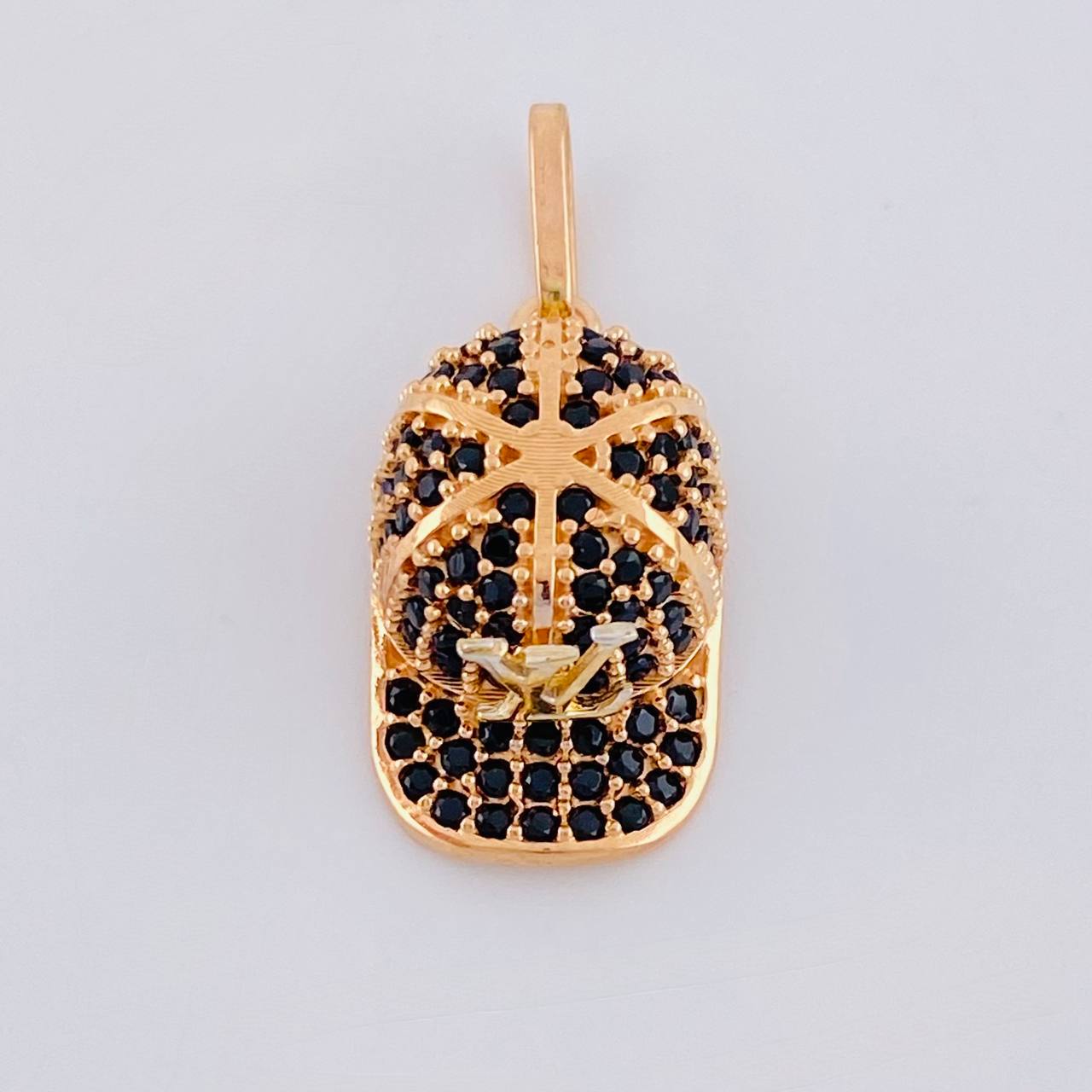Dije Gorra NY 1.9 g / 2.1 cm Oro Rosa 18K