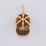 Dije Gorra NY 1.9 g / 2.1 cm Oro Rosa 18K