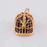 Dije Gorra NY 1.9 g / 2.1 cm Oro Rosa 18K