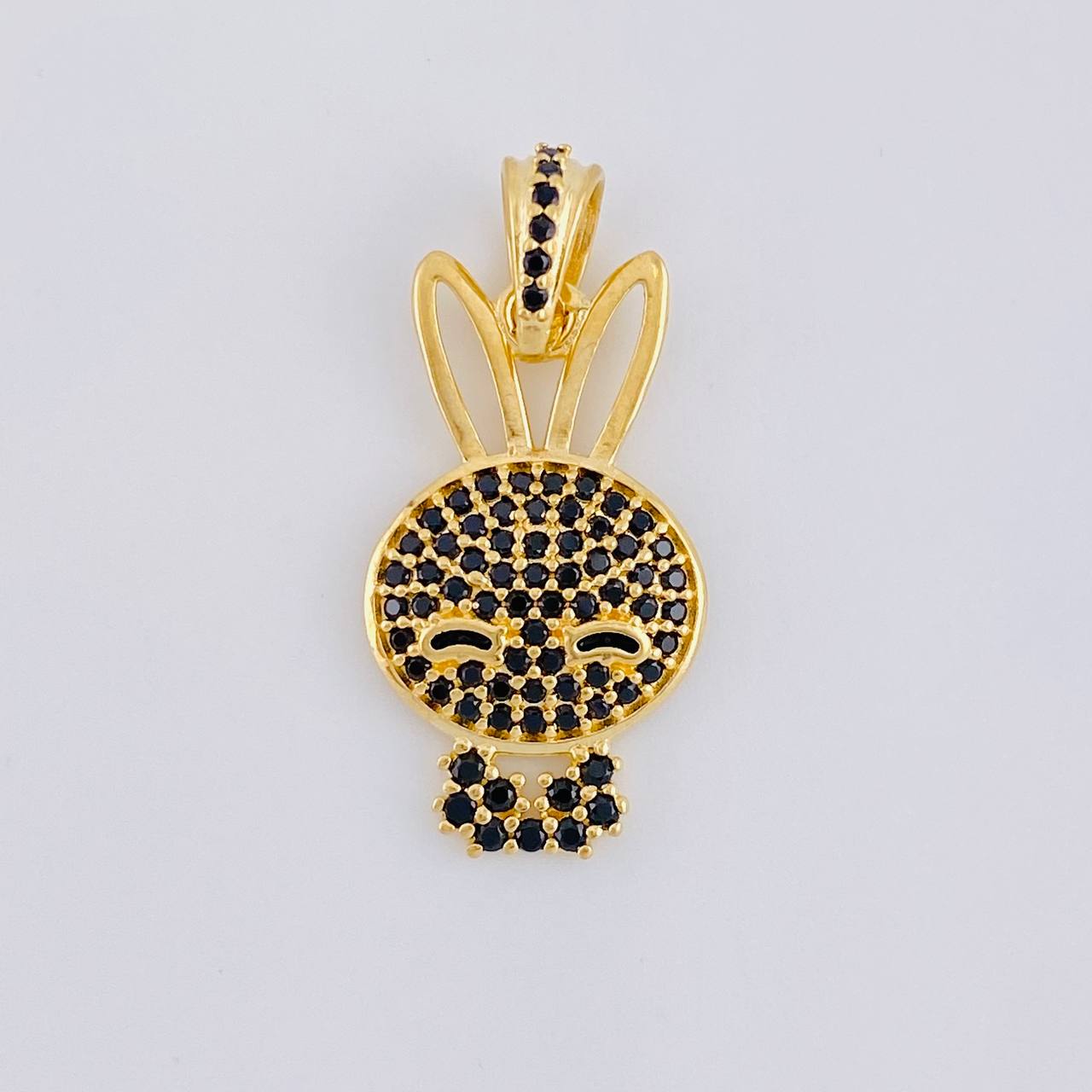 Dije Rostro Conejo 2.25 g / 2.7 cm Oro Amarillo 18K