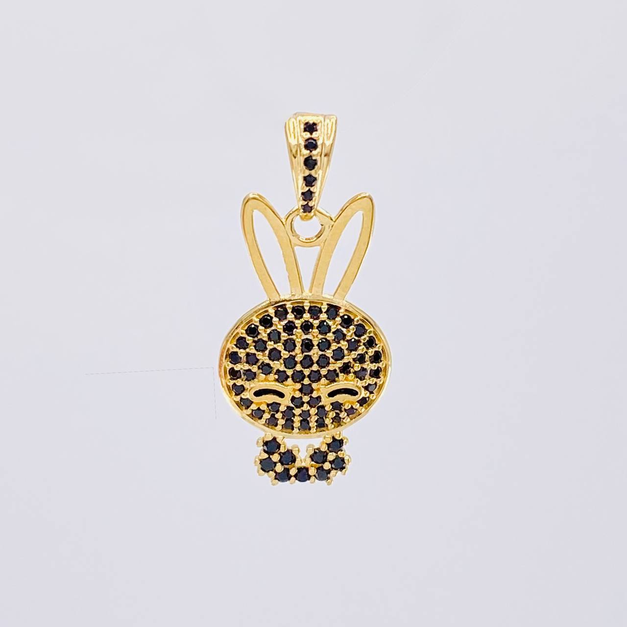 Dije Rostro Conejo 2.25 g / 2.7 cm Oro Amarillo 18K