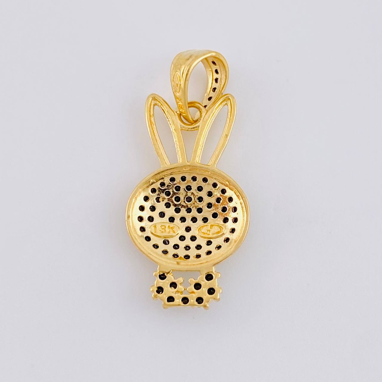 Dije Rostro Conejo 2.25 g / 2.7 cm Oro Amarillo 18K