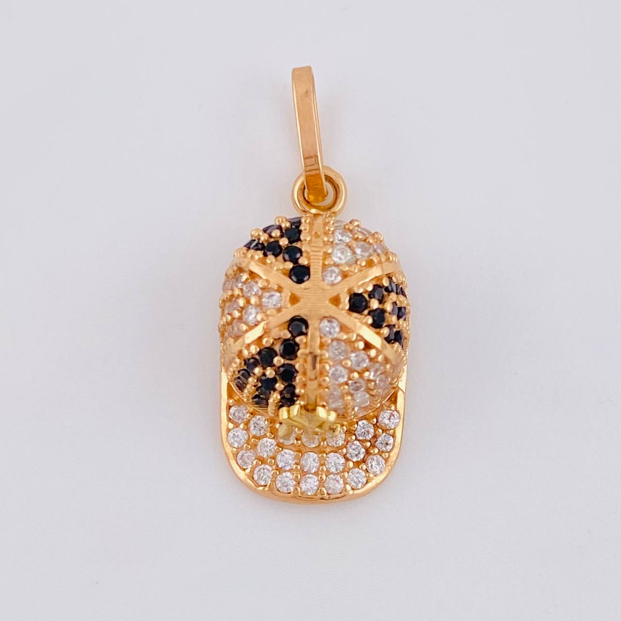 Dije Gorra NY 2.2 g / 2.2 cm Oro Rosa 18K