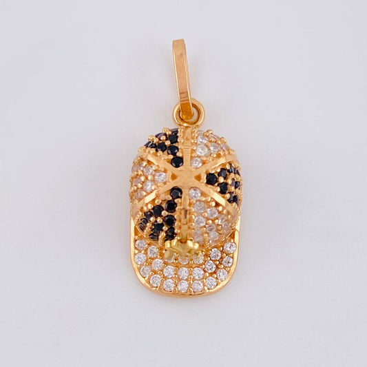 Dije Gorra NY 2.2 g / 2.2 cm Oro Rosa 18K