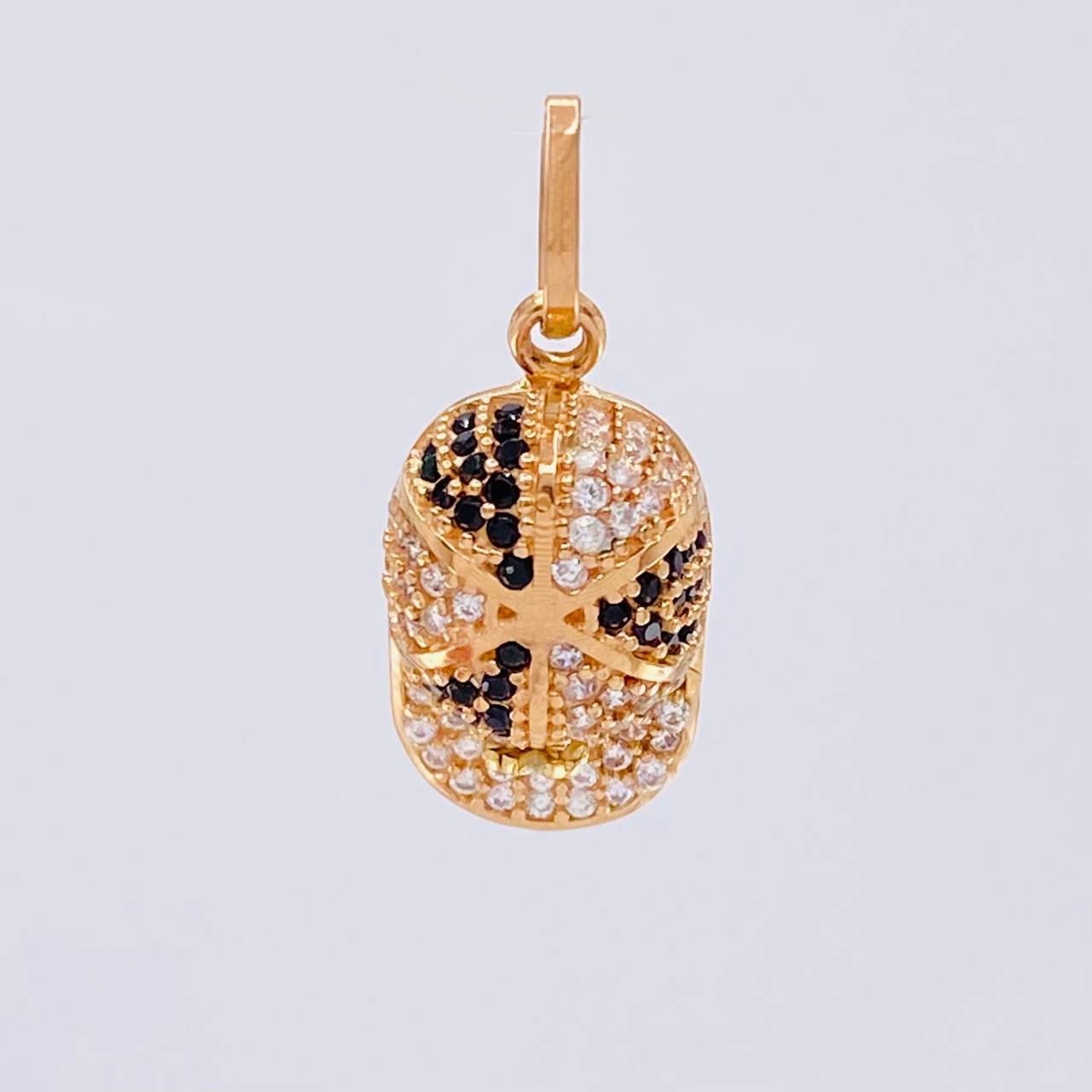 Dije Gorra NY 2.2 g / 2.2 cm Oro Rosa 18K