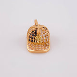 Dije Gorra NY 2.2 g / 2.2 cm Oro Rosa 18K