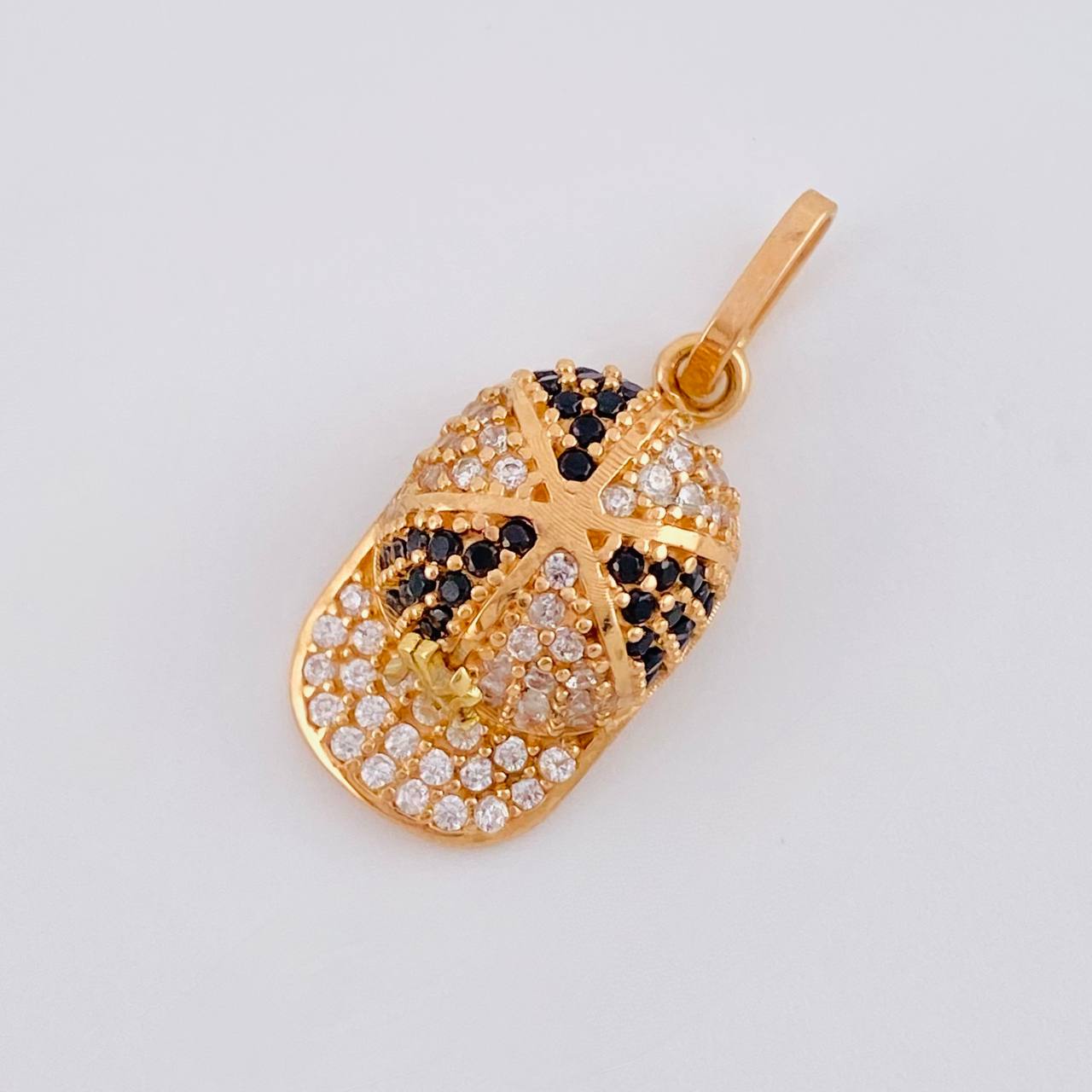 Dije Gorra NY 2.2 g / 2.2 cm Oro Rosa 18K