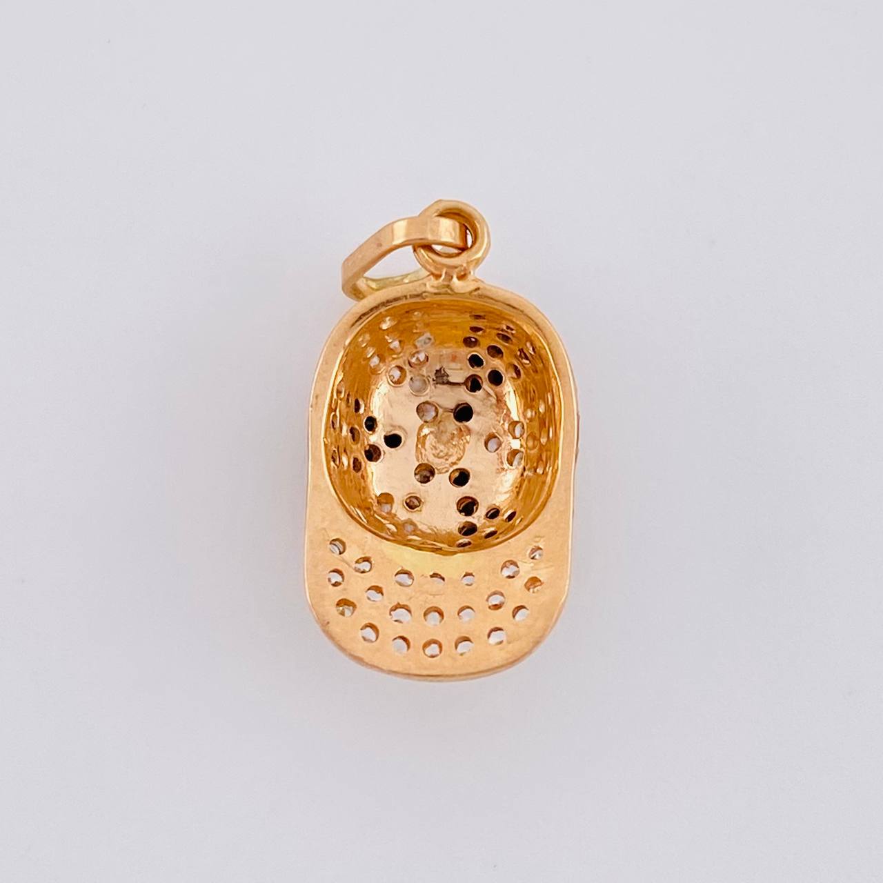Dije Gorra NY 2.2 g / 2.2 cm Oro Rosa 18K