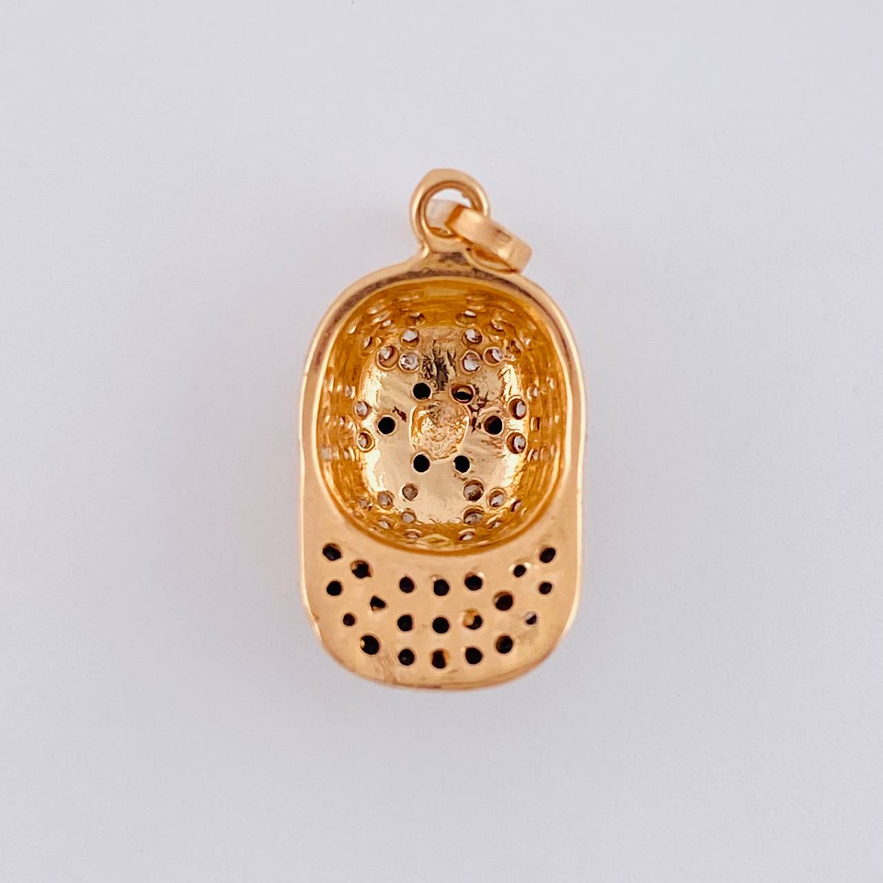 Dije Gorra NY 2.1 g / 2.2 cm Oro Rosa 18K