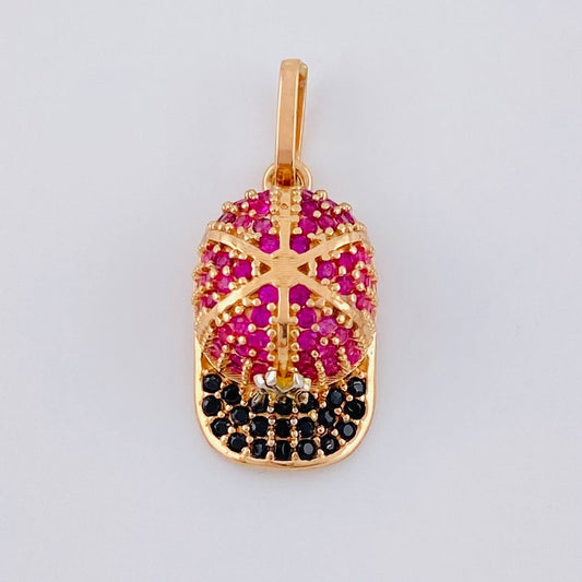 Dije Gorra NY 1.95 g / 2.1 cm Oro Rosa 18K