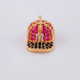 Dije Gorra NY 1.95 g / 2.1 cm Oro Rosa 18K